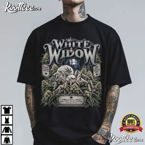 White Widow Cannabis Genetics Strain Lover Gift T Shirt (1)