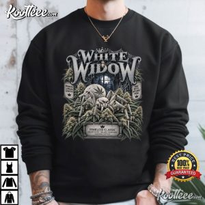 White Widow Cannabis Genetics Strain Lover Gift T-Shirt White Widow Cannabis Genetics Strain Lover Gift T Shirt (2)