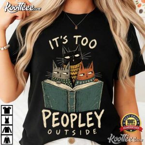 Anti Social Introvert Funny Cat Lover Cosy Autumn T-Shirt Anti Social Introvert Funny Cat Lover Cosy Autumn T Shirt (2)