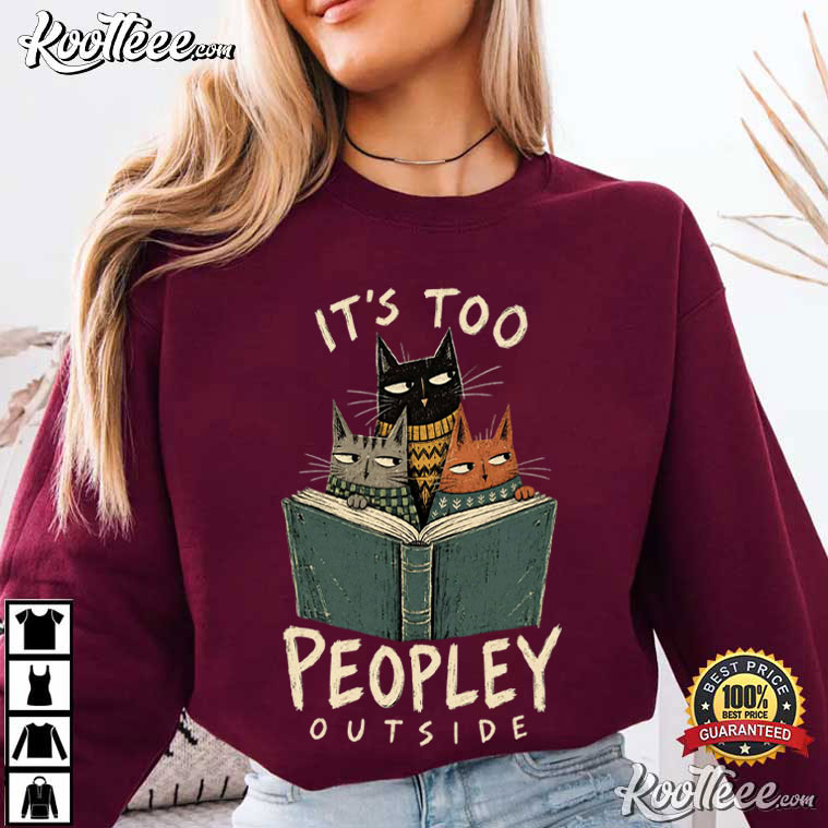 Anti Social Introvert Funny Cat Lover Cosy Autumn T-Shirt Anti Social Introvert Funny Cat Lover Cosy Autumn T-Shirt