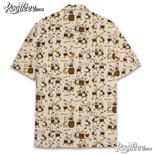 Beer Pretzel And Dancing Goose Oktoberfest Aloha Hawaiian Shirt (3)
