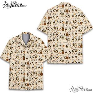 Beer Pretzel And Dancing Goose Oktoberfest Aloha Hawaiian Shirt (2)