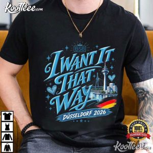 Backstreet Boy I Want It That Way Dusseldorf 2026 Concert T Shirt (4)