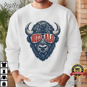 Buffalo Football Retro Sports Mascot T-Shirt Buffalo Football Retro Sports Mascot T Shirt (4)