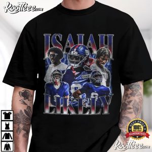 Isaiah Likely Football Vintage Bootleg New York Gameday T Shirt (4)