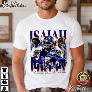 Isaiah Likely Football Vintage Bootleg New York Gameday T-Shirt Isaiah Likely Football Vintage Bootleg New York Gameday T Shirt (1)