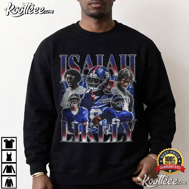 Isaiah Likely Football Vintage Bootleg New York Gameday T-Shirt Isaiah Likely Football Vintage Bootleg New York Gameday T-Shirt