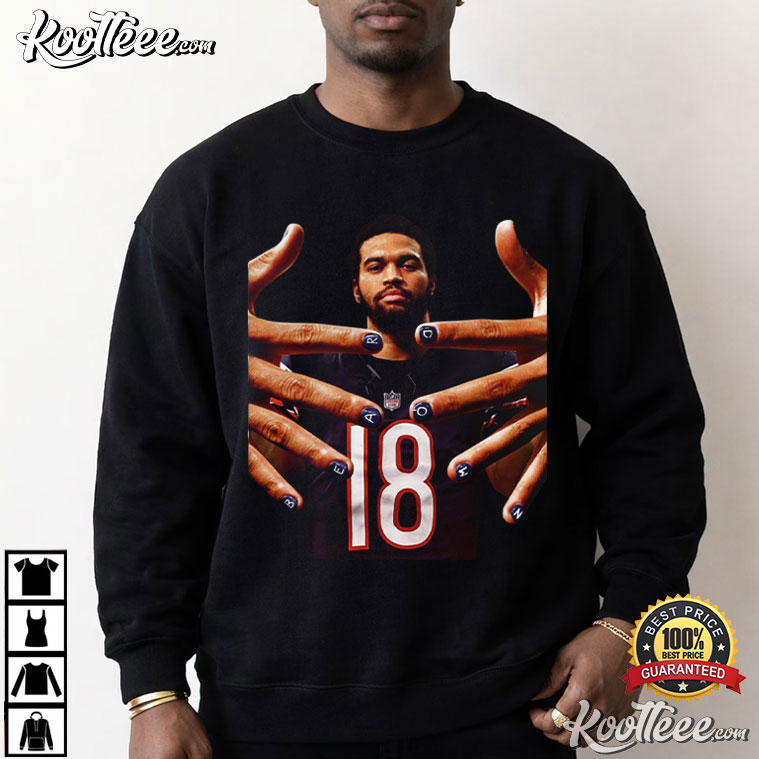 Caleb Williams Bear Down Retro Football Graphic Vintage T-Shirt Caleb Williams Bear Down Retro Football Graphic Vintage T-Shirt