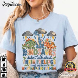 Dinosaur School Counselor Funny Therapist Gift Mental Health T-Shirt Dinosaur School Counselor Funny Therapist Gift Mental Health T Shirt (4)