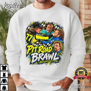 Hocevar Really Gave Blaney Pit Road Brawl Racing T-Shirt Hocevar Really Gave Blaney Pit Road Brawl Racing T Shirt (2)