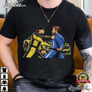 Hocevar Really Gave Blaney The Two Piece Racing Graphic T-Shirt Hocevar Really Gave Blaney The Two Piece Racing Graphic T Shirt (2)