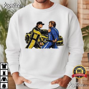 Hocevar Really Gave Blaney The Two Piece Racing Graphic T-Shirt Hocevar Really Gave Blaney The Two Piece Racing Graphic T Shirt (3)