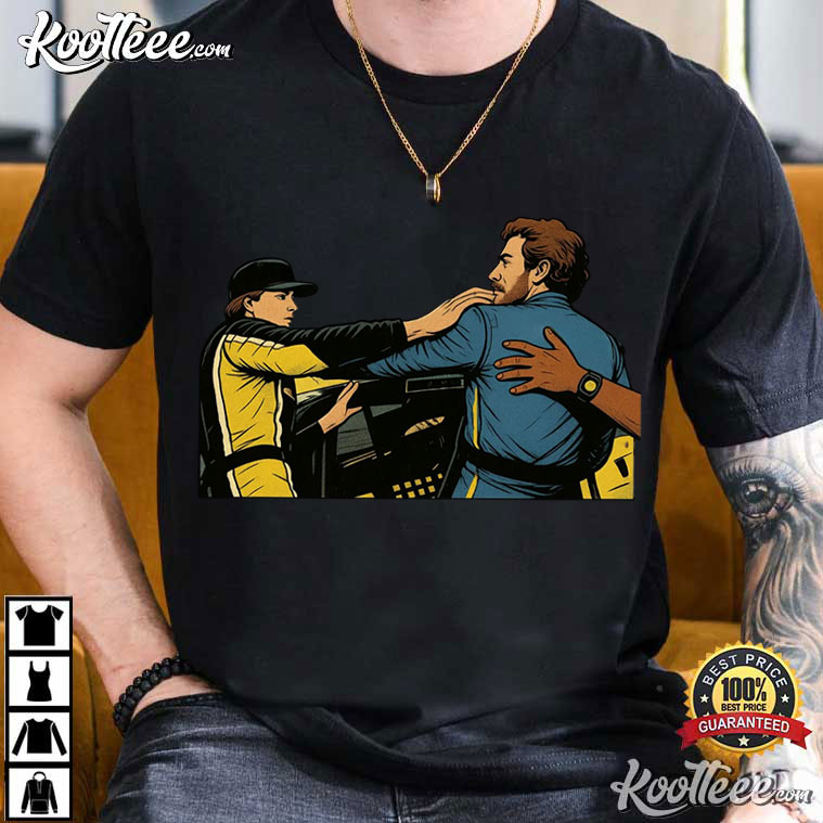 NASCAR Racing Hocevar Really Gave Blaney The Two-Piece T-Shirt NASCAR Racing Hocevar Really Gave Blaney The Two-Piece T-Shirt