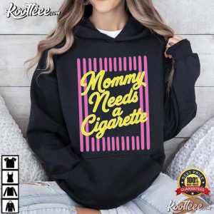 Mommy Needs A Cigarette Retro Smoking Cropped Sarcastic T Shirt (2)