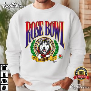 Rose Bowl 1991 Huskies Vintage University Of Washington Football T-Shirt Rose Bowl 1991 Huskies Vintage University Of Washington Football T Shirt (1)