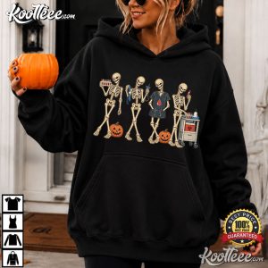 Medical Laboratory Science Halloween Vintage Skeleton T-Shirt Medical Laboratory Science Halloween Vintage Skeleton T Shirt (3)