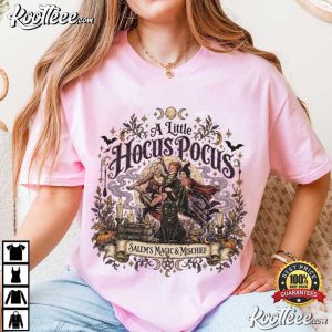 Hocus Pocus Sanderson Sisters Cute Salem Magic Witch Top Halloween T-Shirt Hocus Pocus Sanderson Sisters Cute Salem Magic Witch Top Halloween T Shirt (3)