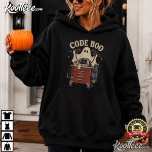 Code Boo Respiratory Funny Halloween Nurse Spooky T-Shirt Code Boo Respiratory Funny Halloween Nurse Spooky T Shirt (4)