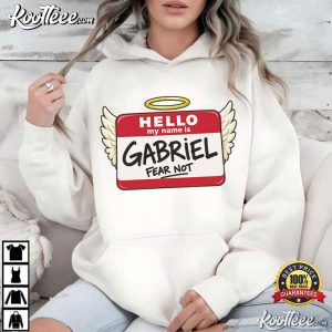 Gabriel Name Tag Christian Christmas Religious Meme T-Shirt Gabriel Name Tag Christian Christmas Religious Meme T Shirt (4)