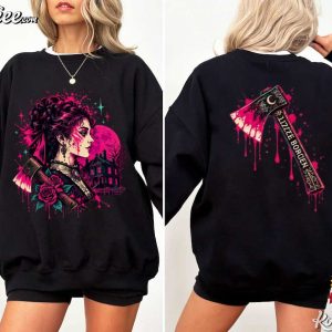 Lizzie Borden Gothic True Crime Neon Victorian Movie T Shirt (2)