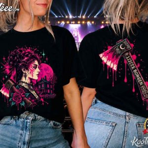 Lizzie Borden Gothic True Crime Neon Victorian Movie T Shirt (3)
