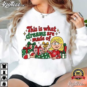 Lizzie McGuire This Is What Dreams Are Made Of Christmas Cartoon T Shirt (2)
