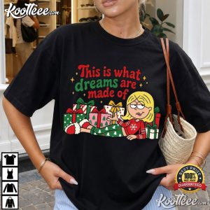 Lizzie McGuire This Is What Dreams Are Made Of Christmas Cartoon T Shirt (3)