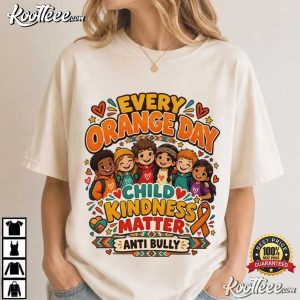 Anti Bully Every Orange Day Child Kindness Matters Kid Native T Shirt (1)