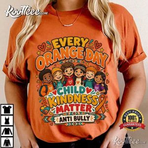 Anti Bully Every Orange Day Child Kindness Matters Kid Native T Shirt (3)