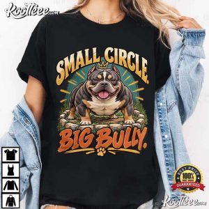 Small Circle Big Bully Micro Bully Funny Dog Lover T Shirt (4)