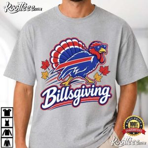 Turkey Day Billsgiving Buffalo Football Graphic Hometown Sports T Shirt (1)
