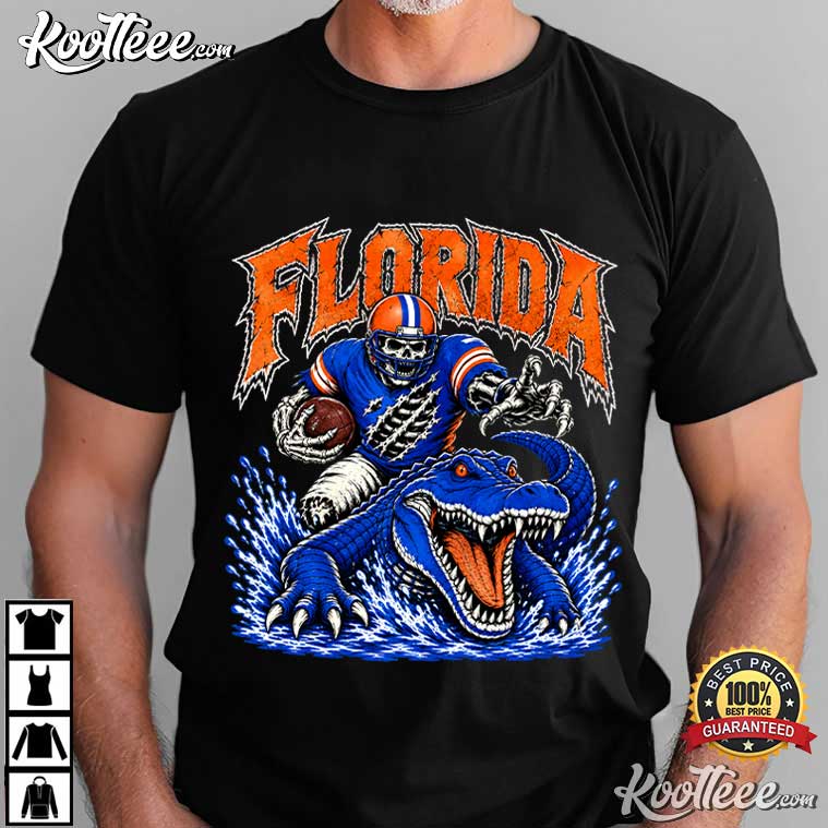 Vintage Florida Football College Game Day Sports T-Shirt