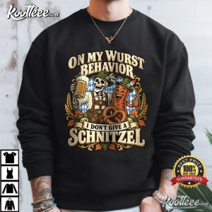On My Wurst Behavior Funny Oktoberfest Beer Festival T Shirt (4)