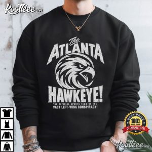 The Atlanta Hawkeyes Funny Basketball Mix Up Sports T-Shirt The Atlanta Hawkeyes Funny Basketball Mix Up Sports T Shirt (2)