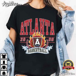 Vintage Atlanta Women's Basketball Sports T-Shirt Vintage Atlanta Women's Basketball Sports T Shirt (3)