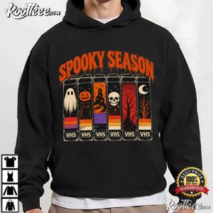 Halloween Black Cat Ghost Spooky Season Horror Movie T-Shirt Halloween Black Cat Ghost Spooky Season Horror Movie T Shirt (4)
