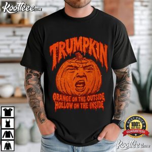 Trumpkin Anti Trump Pumpkin Face Halloween 2026 T Shirt (4)