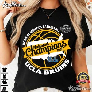 UCLA Bruins Women’s Basketball 2026 National Champs T-Shirt UCLA Bruins Women’s Basketball 2026 National Champs T Shirt (4)
