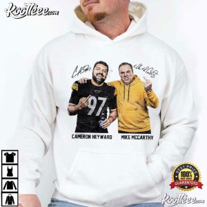 Pittsburgh Steelers Cam Heyward Mike McCarthy Football Middle Finger Funny T-Shirt Pittsburgh Steelers Cam Heyward Mike McCarthy Football Middle Finger Funny T Shirt (1)