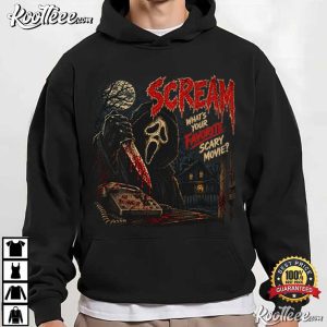 Ghostface Horror Movie Scream Halloween Scary Movie T-Shirt Ghostface Horror Movie Scream Halloween Scary Movie T Shirt (4)