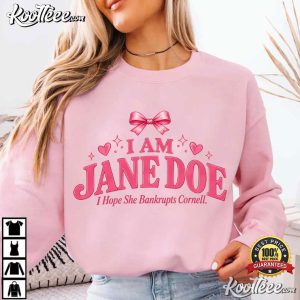 I Am Jane Doe SA Survivor Feminist Solidarity Protest T Shirt (2)