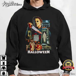 Michael Myers Halloween Vintage Horror Nights Slasher Movie T-Shirt Michael Myers Halloween Vintage Horror Nights Slasher Movie T Shirt (4)