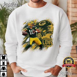 Jordan Love Number 10 Quarterback Wisconsin Football Game Day T-Shirt Jordan Love Number 10 Quarterback Wisconsin Football Game Day T Shirt (4)