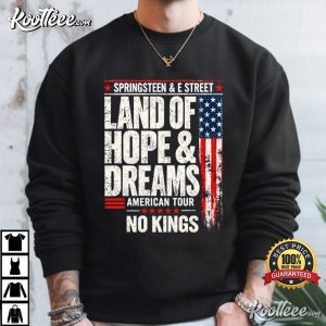 Bruce Springsteen And E Street Band Land Of Hope And Dreams Music Tour T Shirt (1)