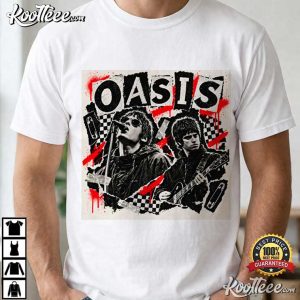 Oasis Vintage Rock Band Classic Music Fan Gift T Shirt (1)
