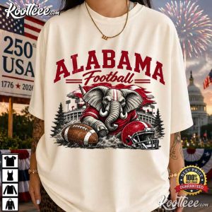 Alabama Game Day Vintage Football Southern Sports T Shirt (3)