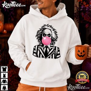 Beetlejuice Bubblegum Halloween Funny Spooky Season Movie T Shirt (2)
