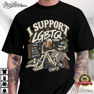 Pride Month Ally Funny LGBTQ Support T Shirt (2)