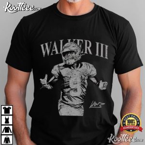 Kenneth Walker III Football Vintage Kansas City Chiefs T Shirt (3)