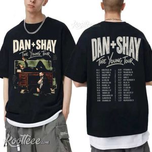 Dan And Shay Tour 2026 The Young Tour Music Fan Merch T Shirt (4)